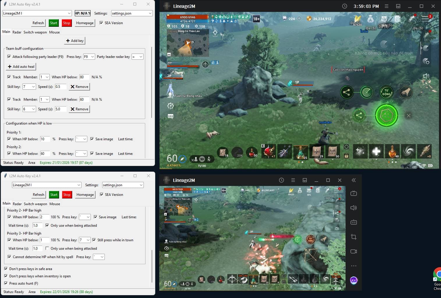 Bot L2M SEA